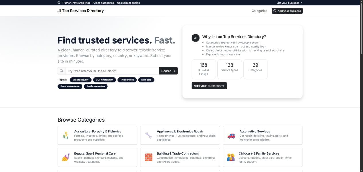 Top Services Directory